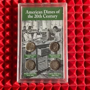 AMERICAN DIMES 10cents OF THE TWENTIETH CENTURY